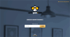 Desktop Screenshot of cardsgeek.com